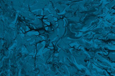 Kağıt dokusu üzerine akrilik boya. Kaotik soyut organik tasarım.