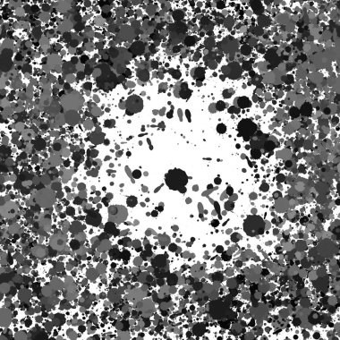 doku, arka plan siyah boya splatters