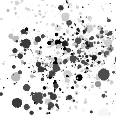 doku, arka plan siyah boya splatters