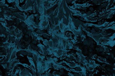 Kağıt dokusu üzerine akrilik boya. Kaotik soyut organik tasarım.