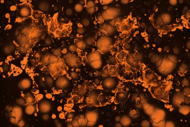 turuncu soyut boya arka plan tam kare görüntü