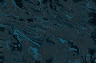 Kağıt dokusu üzerine akrilik boya. Kaotik soyut organik tasarım.