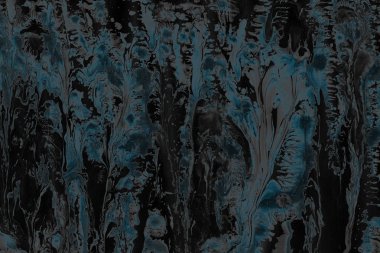 Kağıt dokusu üzerine akrilik boya. Kaotik soyut organik tasarım.