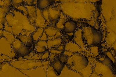 tam kare resmi altın soyut boya arka plan