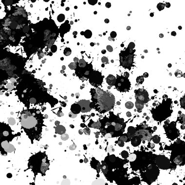 doku, arka plan siyah boya splatters