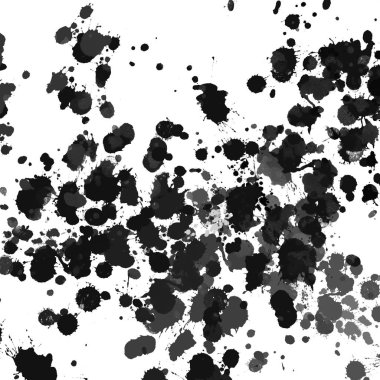 doku, arka plan siyah boya splatters