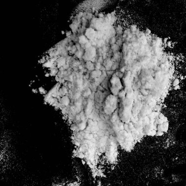 arka plan beyaz un karanlık yüzeyi ile