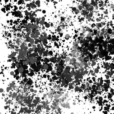 doku, arka plan siyah boya splatters