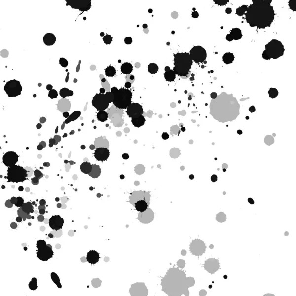 black paint splatters texture, abstract background