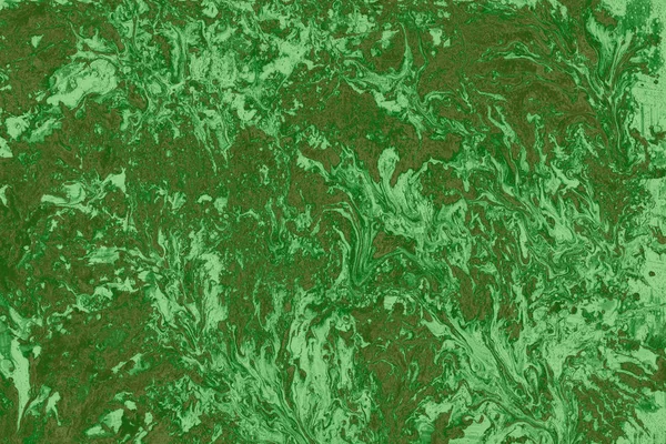 Full Frame Beeld Van Groene Abstracte Verf Achtergrond — Stockfoto