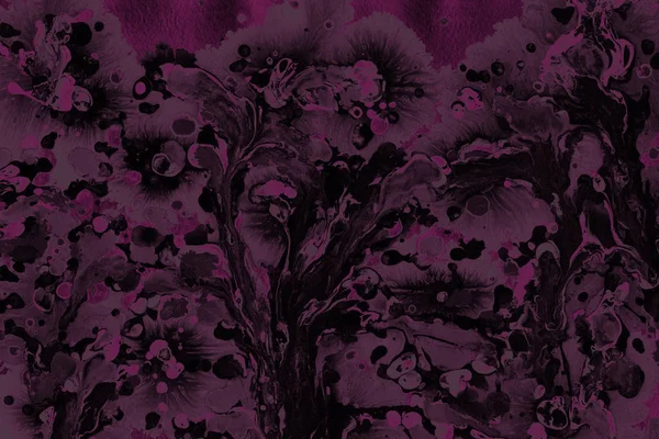 ピンクの抽象的なペイントの背景の完全なフレーム画像 — ストック写真