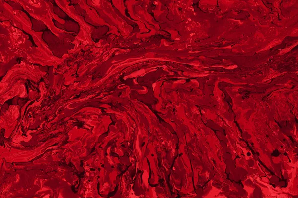Peinture Rouge Texture Fond Abstrait — Photo