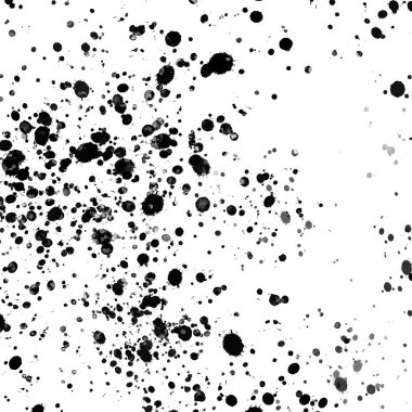 doku, arka plan siyah boya splatters