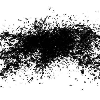 doku, arka plan siyah boya splatters