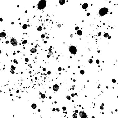 doku, arka plan siyah boya splatters