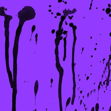 mor arka plan doku soyut siyah boya splatters