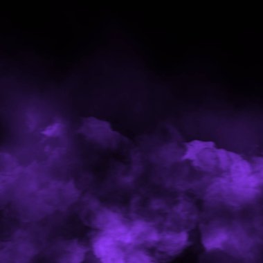 buhar doku ile koyu arka plan