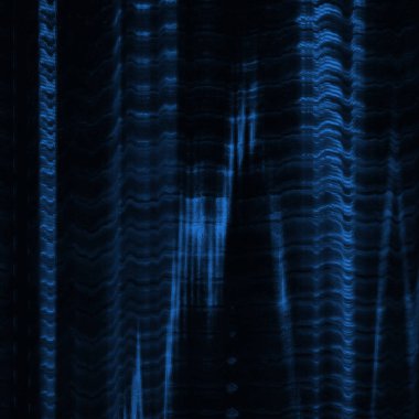 Soyut Mavi Dijital ekran aksaklık etkisi doku. 