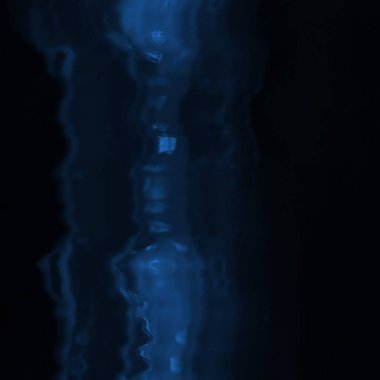 Soyut Mavi Dijital ekran aksaklık etkisi doku. 