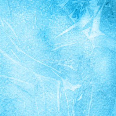 sulu boya boyama doku ile mavi arka plan