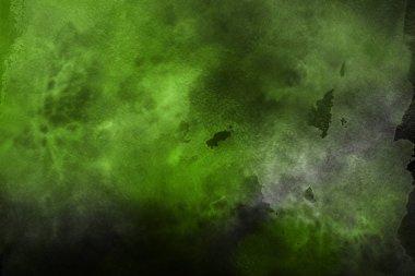 Kağıt arka plan üzerinde yeşil suluboya boya