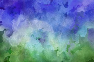 Kağıt arka plan üzerinde renkli sulu boya boya