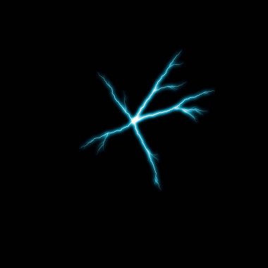 yıldırım koyu arka plan üzerinde parlayan ile soyut duvar kağıdı