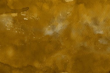 Kağıt arka plan üzerinde altın suluboya boya