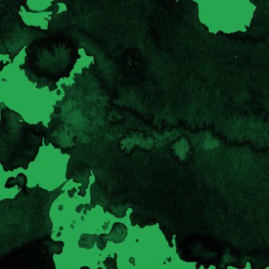 yeşil arka plan doku soyut siyah boya splatters