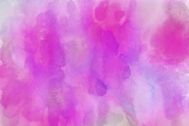 Kağıt arka plan üzerinde pembe suluboya boya