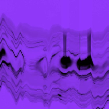 Menekşe dijital ekran aksaklık etkisi doku soyut. 