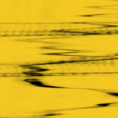 Dijital ekran aksaklık etkisi doku soyut. sarı ve siyah