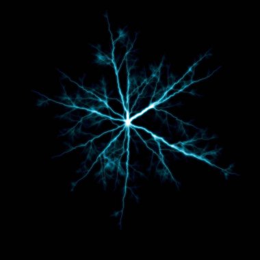 yıldırım koyu arka plan üzerinde parlayan ile soyut duvar kağıdı