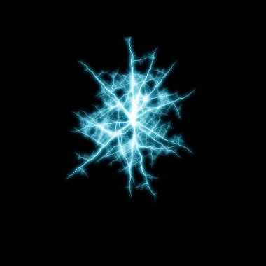 yıldırım koyu arka plan üzerinde parlayan ile soyut duvar kağıdı