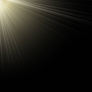 koyu arka plan üzerinde güneş ışınları ile soyut duvar kağıdı