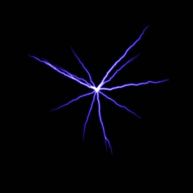 yıldırım koyu arka plan üzerinde parlayan ile soyut duvar kağıdı