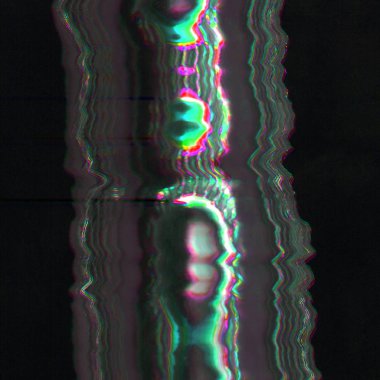 Dijital ekran aksaklık etkisi doku soyut. 