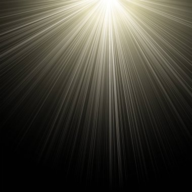 koyu arka plan üzerinde güneş ışınları ile soyut duvar kağıdı