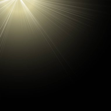 koyu arka plan üzerinde güneş ışınları ile soyut duvar kağıdı