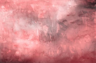 Kağıt arka plan üzerinde kırmızı sulu boya boya