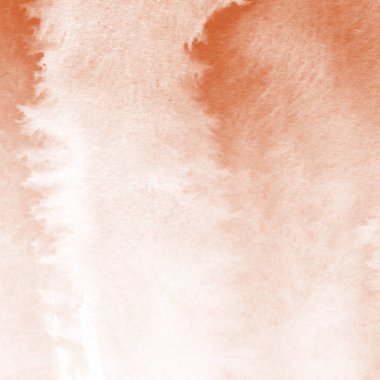 sulu boya boyama doku ile turuncu arka plan