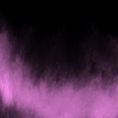 buhar doku ile koyu arka plan