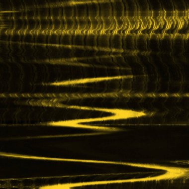 Dijital ekran aksaklık etkisi doku soyut. sarı ve siyah