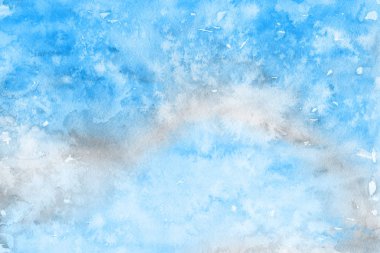 Kağıt arka plan mavi suluboya boya