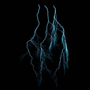 Şimşek desenli koyu soyut arkaplan