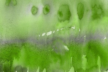 Kağıt arka plan üzerinde yeşil suluboya boya