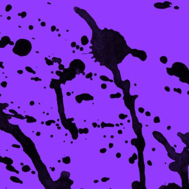 mor arka plan doku soyut siyah boya splatters