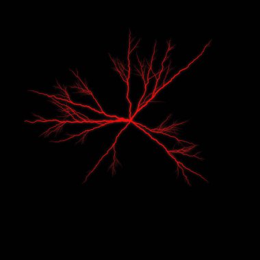 Şimşek desenli koyu soyut arkaplan