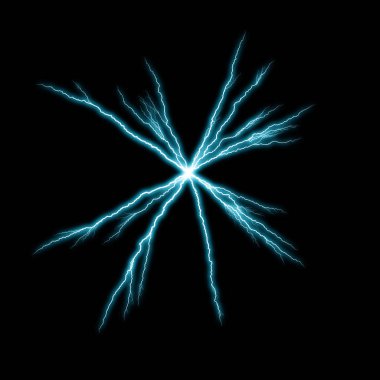 yıldırım koyu arka plan üzerinde parlayan ile soyut duvar kağıdı