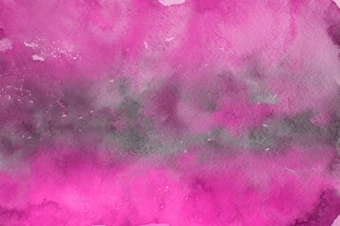 Kağıt arka plan üzerinde pembe suluboya boya